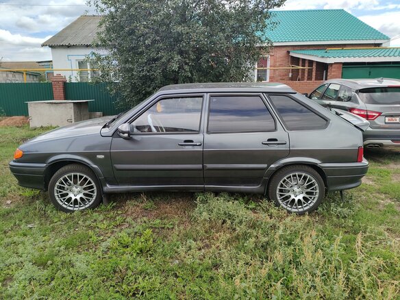 2013 Lada (ВАЗ) 2114, серый, 280000 рублей - вид 4