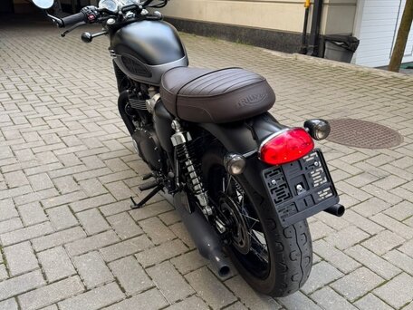 2021 Triumph Bonneville T120, чёрный, 1400000 рублей, вид 5