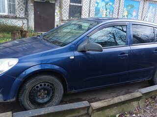 2007 Opel Astra H Рестайлинг, синий, 350000 рублей, вид 4