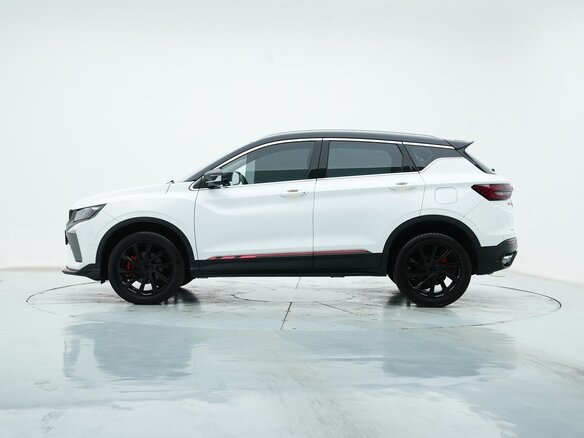 2023 Geely Coolray (Binyue) I, белый - вид 3