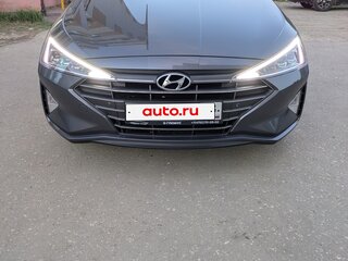 2019 Hyundai Elantra VI (AD) Рестайлинг, серый, 1900000 рублей, вид 2