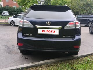 2009 Lexus RX 450h III, синий, 1700000 рублей, вид 4