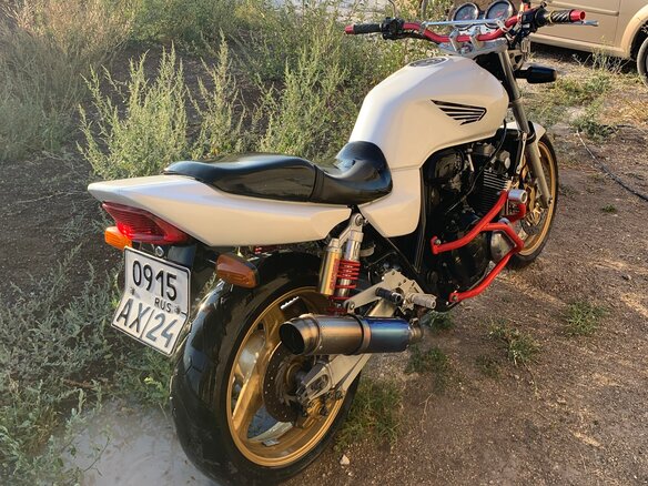 2003 Honda CB 400 Super Four, белый, 305000 рублей - вид 15