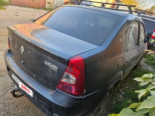 2010 Renault Logan I Рестайлинг, серый, 240000 рублей, вид 4