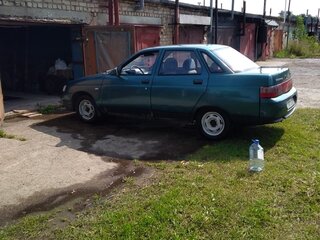 1998 Lada (ВАЗ) 2110, зелёный, 125000 рублей, вид 4