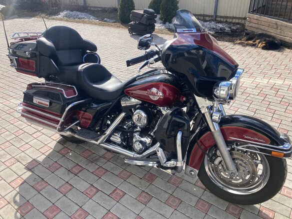 2004 Harley-Davidson Electra Glide, чёрный, 850000 рублей - вид 11