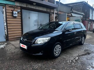 2010 Toyota Corolla Fielder X (E140, E150) Рестайлинг, чёрный, 800000 рублей, вид 2