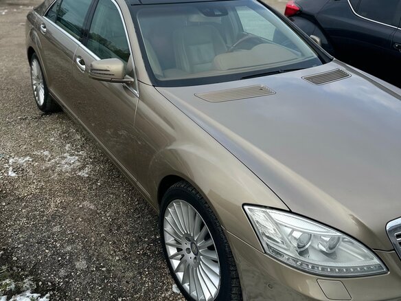 2010 Mercedes-Benz S-Класс 350 Long V (W221) Рестайлинг, бежевый, 2100000 рублей - вид 2