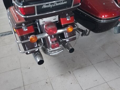1990 Harley-Davidson Electra Glide, пурпурный, 800000 рублей, вид 4
