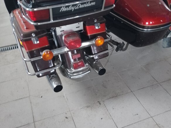 1990 Harley-Davidson Electra Glide, пурпурный, 800000 рублей - вид 3
