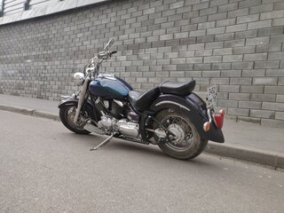 2003 Yamaha XVS1100, зелёный, 410000 рублей, вид 4