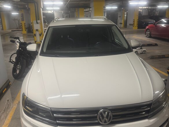2018 Volkswagen Tiguan II, белый, 2200000 рублей - вид 2