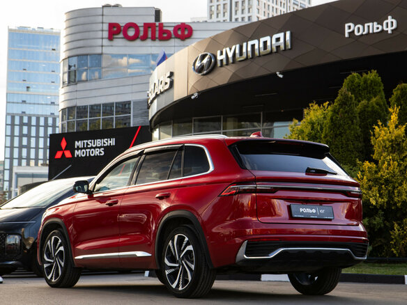 2021 Geely Monjaro I, красный - вид 4