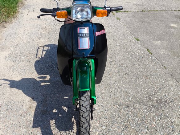2000 Yamaha Mate, зелёный, 80000 рублей - вид 5