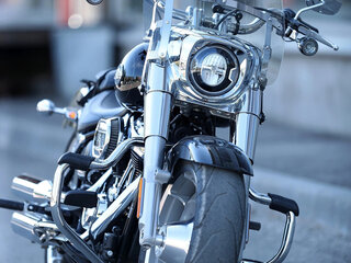2023 Harley-Davidson Fat Boy, чёрный, 3650000 рублей, вид 5