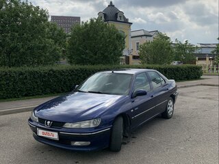 2002 Peugeot 406 I Рестайлинг, синий, 450000 рублей, вид 1