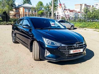 2019 Hyundai Elantra VI (AD) Рестайлинг, синий, 2370000 рублей, вид 2
