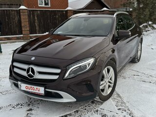 2014 Mercedes-Benz GLA 250 I (X156), коричневый, 2400000 рублей, вид 1