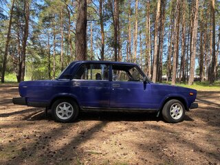 1998 Lada (ВАЗ) 2107, фиолетовый, 250000 рублей, вид 5