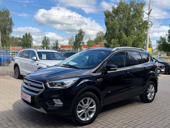 2018 Ford Kuga II Рестайлинг, чёрный - вид 1