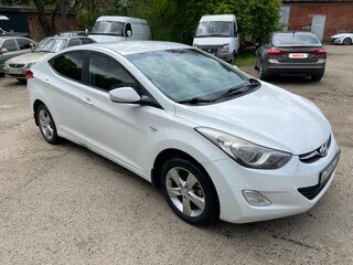 2012 Hyundai Elantra V (MD), белый, 990000 рублей, вид 4