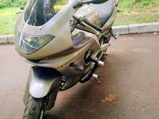 1998 Yamaha YZF600R Thundercat, серебристый, 330000 рублей, вид 5