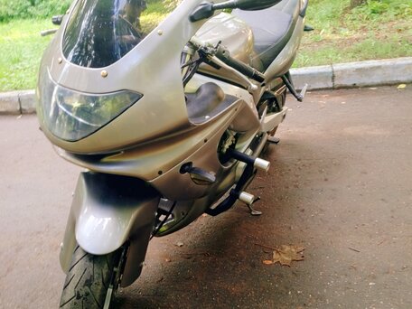 1998 Yamaha YZF600R Thundercat, серебристый, 330000 рублей, вид 5