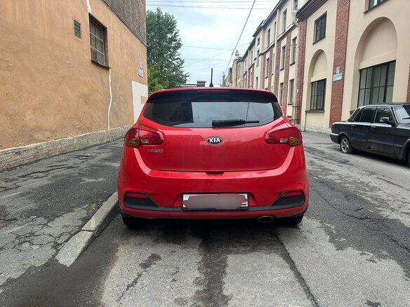 2014 Kia Ceed II, красный, 920000 рублей - вид 4