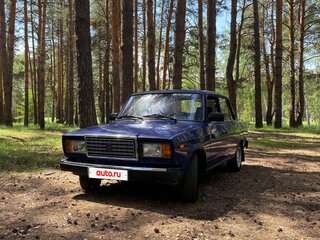 1998 Lada (ВАЗ) 2107, фиолетовый, 250000 рублей, вид 4