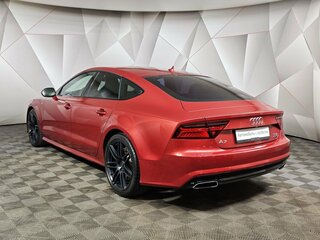 2016 Audi A7 I (4G) Рестайлинг, красный, 2185150 рублей, вид 4
