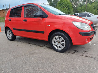 2008 Hyundai Getz I Рестайлинг, красный, 450000 рублей, вид 4