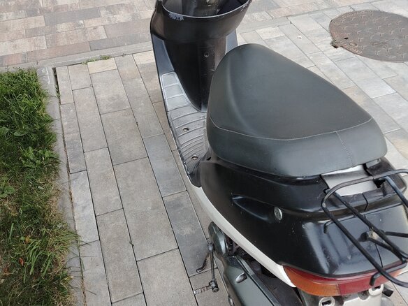 1999 Honda Dio, чёрный, 68000 рублей - вид 6