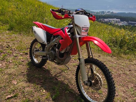 2006 Honda CRF 450X, красный, 400000 рублей, вид 1