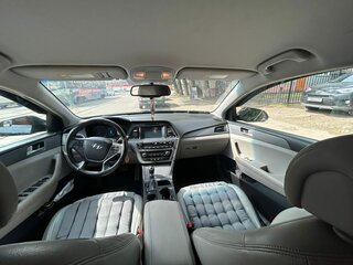 2015 Hyundai Sonata VII (LF), чёрный, 1420000 рублей, вид 5