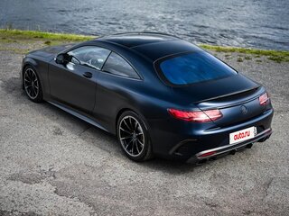 2019 Mercedes-Benz S-Класс AMG 63 AMG III (W222, C217) Рестайлинг, синий, 13999000 рублей, вид 4