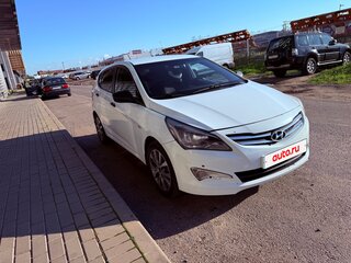 2016 Hyundai Solaris I Рестайлинг, белый, 650000 рублей, вид 3