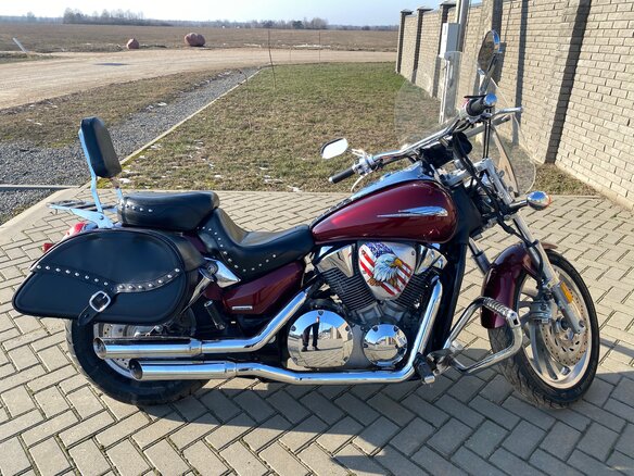 2006 Honda VTX 1300, красный, 580000 рублей - вид 1