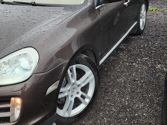 2009 Porsche Cayenne Diesel I Рестайлинг (957), коричневый, 1900000 рублей - вид 13