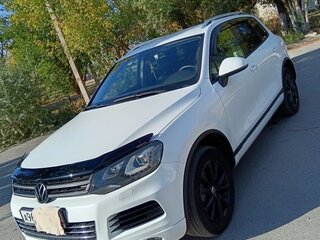 2012 Volkswagen Touareg II, белый, 1550000 рублей, вид 1