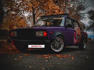 2003 Lada (ВАЗ) 2107, фиолетовый, 170000 рублей, вид 1