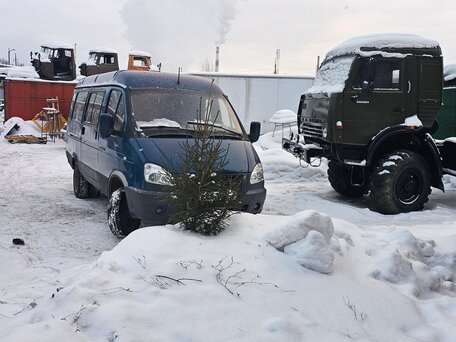 2004 ГАЗ ГАЗель (3221), синий, 330000 рублей, вид 4