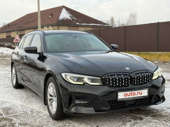 2020 BMW 3 серии 318d VII (G2x), чёрный, 2600000 рублей - вид 2