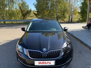 2018 Skoda Octavia III (A7) Рестайлинг, чёрный, 1850000 рублей, вид 2