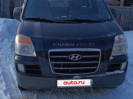2007 Hyundai Starex, чёрный, 490000 рублей, вид 2