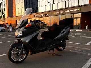 2002 Suzuki Burgman (SkyWave) 650, серебристый, 320000 рублей, вид 3