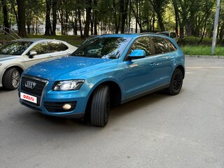 2010 Audi Q5 I (8R), голубой, 1380000 рублей, вид 1