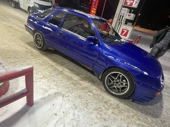 1989 Merkur XR4Ti, синий, 450000 рублей - вид 7