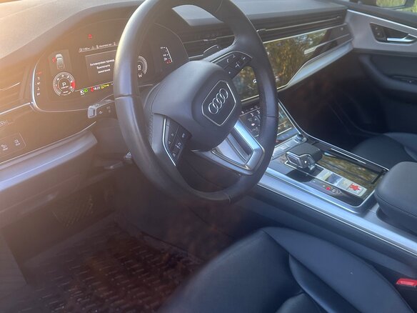 2020 Audi Q7 50 TDI II (4M) Рестайлинг, чёрный, 6200000 рублей - вид 7