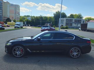 2021 BMW 5 серии 520i VII (G30/G31/G38) Рестайлинг, чёрный, 4950000 рублей, вид 4