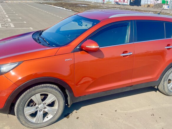 2012 Kia Sportage III, оранжевый, 1333000 рублей - вид 7
